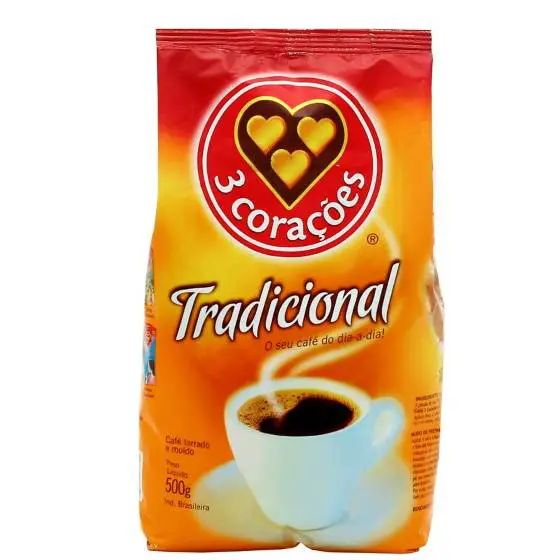 Café -torrado- e -moído- Três- Corações- tradicional