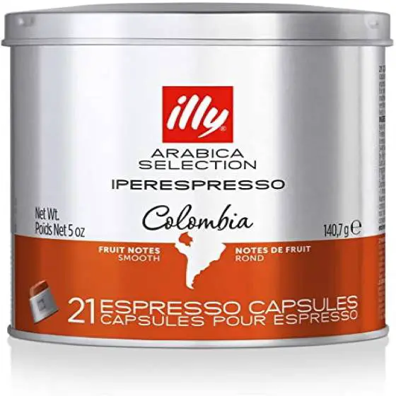 Illy- cápsula -de -café -IperEspresso -Arábica -selection -Colômbia
