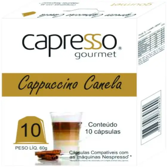 capsula-cappuccino-compativel -nespresso-capresso-gourmet