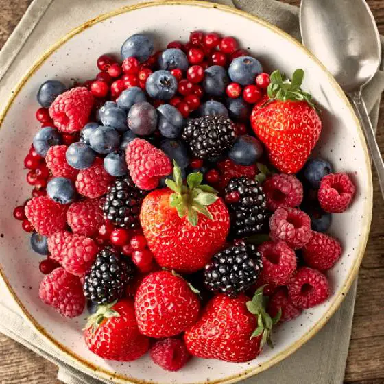 Frutas -vermelhas- e -seus -benefícios- para- a- saúde