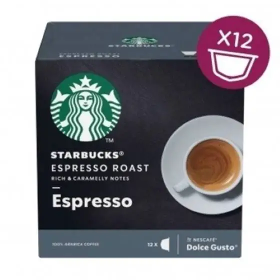Starbucks -Expresso- Roast -by- Nescafé -Dolce -Gusto