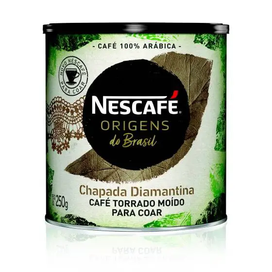 Café -Torrado- e- Moído- NESCAFÉ -Origens- Chapada- Diamantina