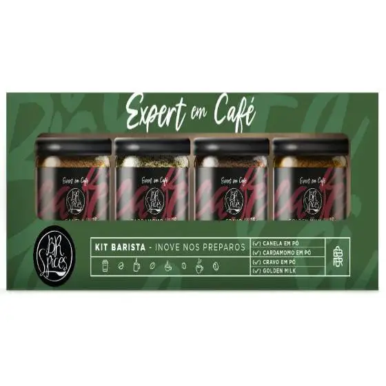 Kit -Barista- Expert- em -Café- BR -Spices