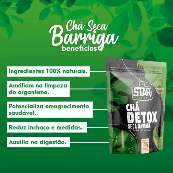 Quais -são- os -benefícios-do -chá -Detox- seca- barriga- Star -Green