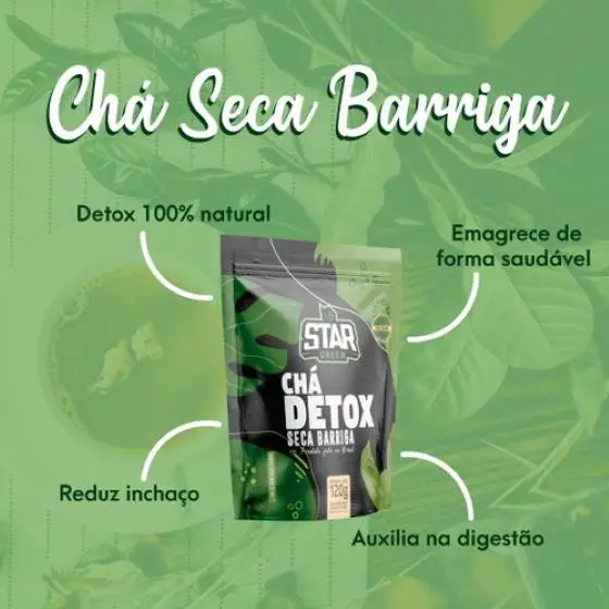 Quais -são- os -ingredientes- do -chá- Detox- seca- barriga- Star Green