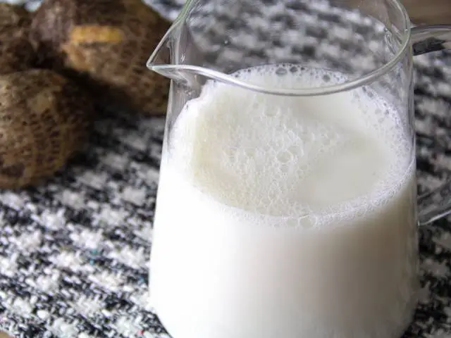 Como- fazer -creme -de -leite -de -inhame