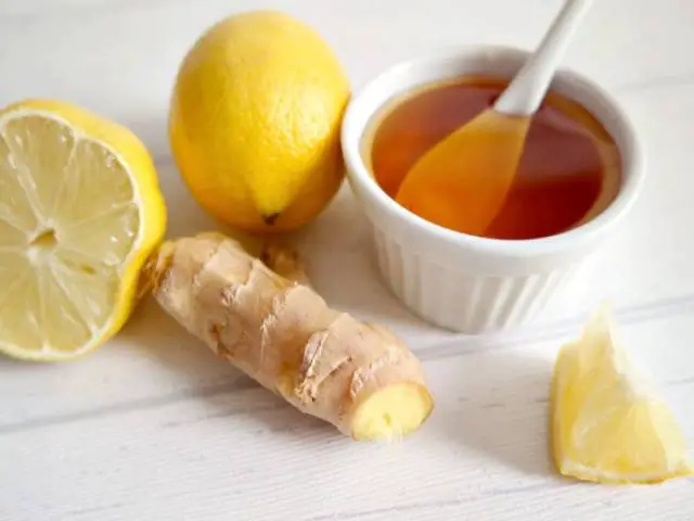 Como- fazer-receita- Chá- de- Limão- com -Alho- Mel -e- Gengibre