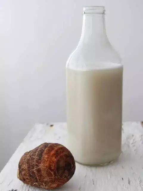 Como- fazer- vitamina -com- leite -de- inhame -cozido