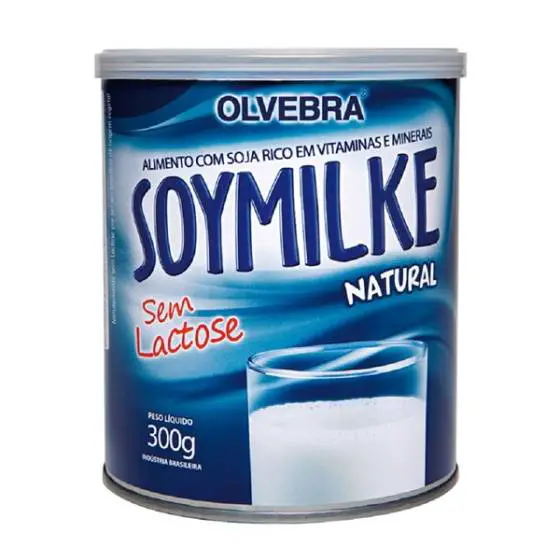 SoyMilk- Leite -soja -em -pó -sem- lactose- sem -açúcar- vegano
