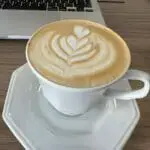 Cappuccino no Café Garoa em Goiânia