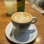 Cappuccino no Café Ópera em Goiânia